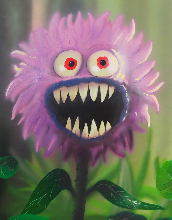 the soft refusal of daylight, a painting by Adam S. Forsythe